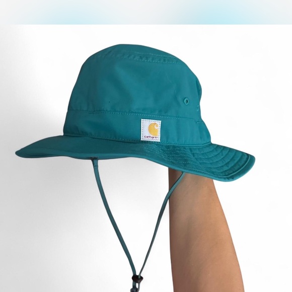 Carhartt Teal Nylon Hat - Picture 2 of 3